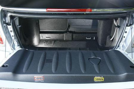 Mini One Cabrio, Kofferraum