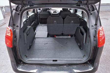 Peugeot 5008, Kofferraum