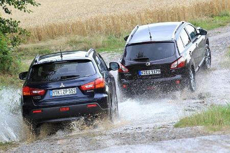 Mitsubishi ASX, Nissan Qashqai