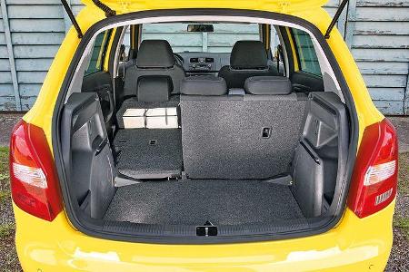 Skoda Fabia, Kofferraum