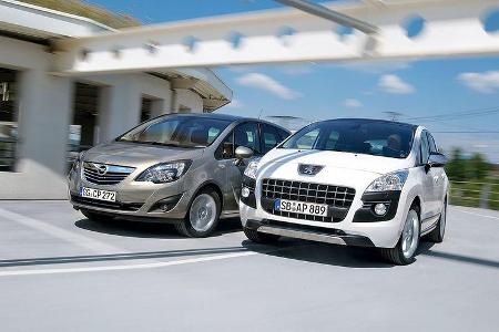 Opel Meriva, Peugeot 3008
