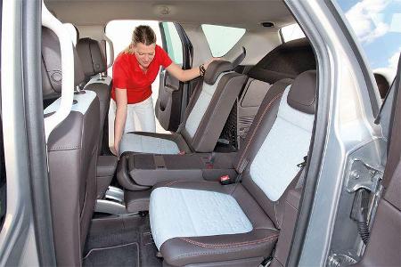 Opel Meriva, Innenraum