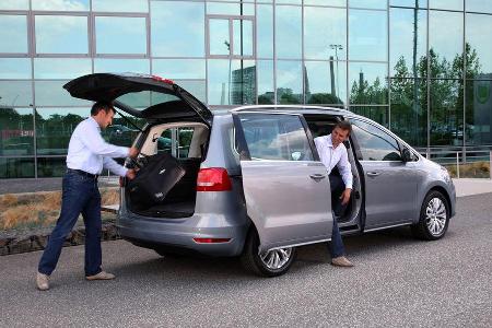 VW Sharan, Schiebetr, Heckklappe