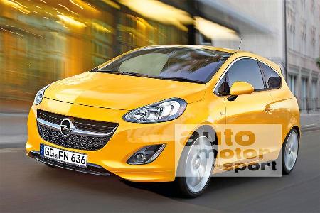 Opel Corsa, Frontansicht