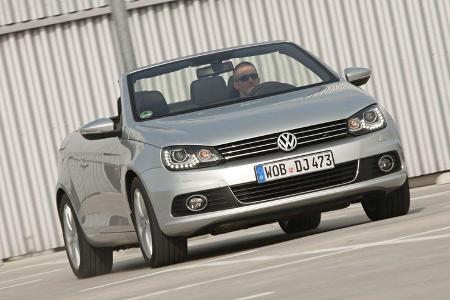 VW EOS 1.4 TSI, Frontansicht, Cabrio