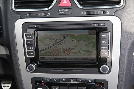 Das Navigationssystem RNS 510 kostet im VW Eos 2.685 Euro Aufpreis.