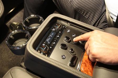 Bentley Mulsanne, Detail, Mittelkonsole, Technik