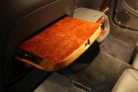 Bentley Mulsanne, Detail, Abstelltisch, Massivholz