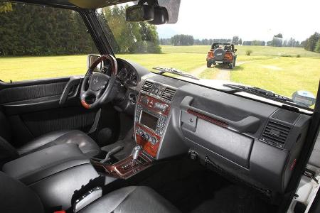 Mercedes G-Klasse, Cockpit