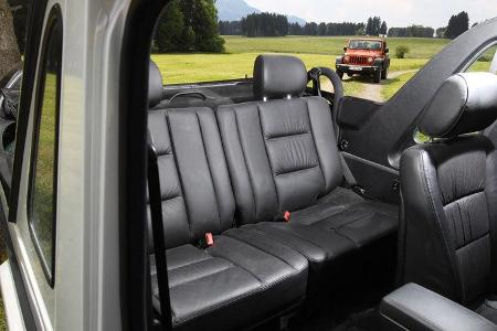 Mercedes G-Klasse, Fond
