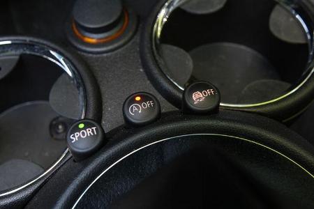 Mini Cooper Cabrio, Detail, Cockpit