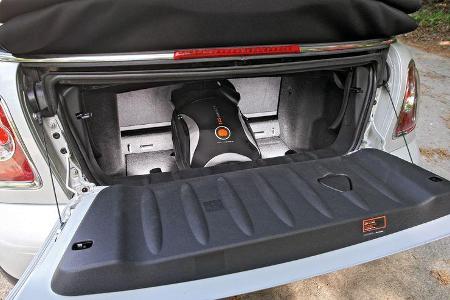 Mini Cooper Cabrio, Detail, Kofferraum