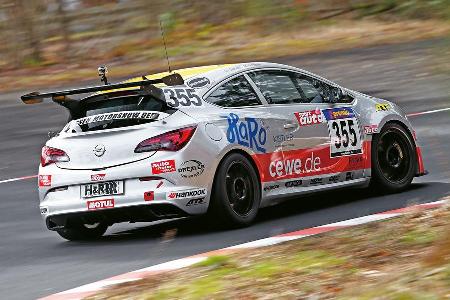 Opel Astra OPC Cup, Seitenansicht