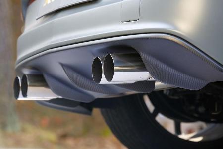 Opel Astra OPC Extreme, Endrohre