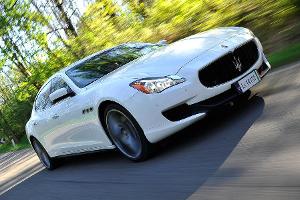 Maserati Quattroporte Diesel, Frontansicht