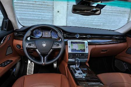 Maserati Quattroporte Diesel, Cockpit