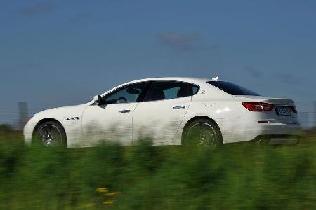 Maserati Quattroporte Diesel, Seitenansicht