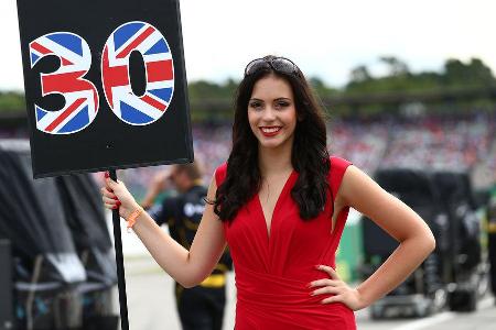 Formel 1 - Grid Girls - GP Deutschland - Hockenheim - 2016