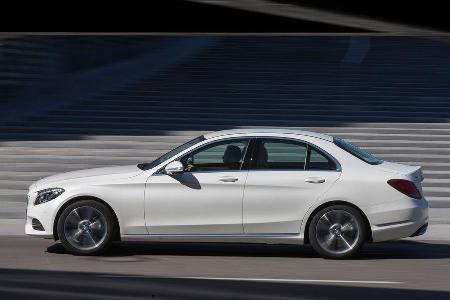Mercedes C 200, Seitenansicht