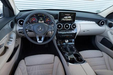 Mercedes C 200, Cockpit, Interieur