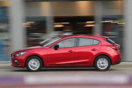 Mazda 3 Skyaktiv-G 100, Seitenansicht