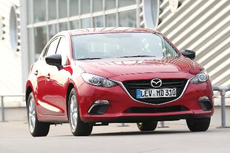 Mazda 3 Skyaktiv-G 100, Frontansicht