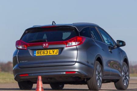 Honda Civic Tourer 1.6 i-DTEC, Heckansicht