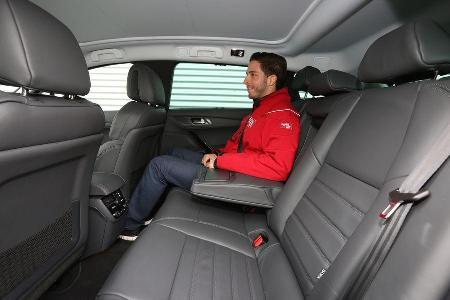 Peugeot 508 SW Blue HDI 180, Rcksitz, Beinfreiheit