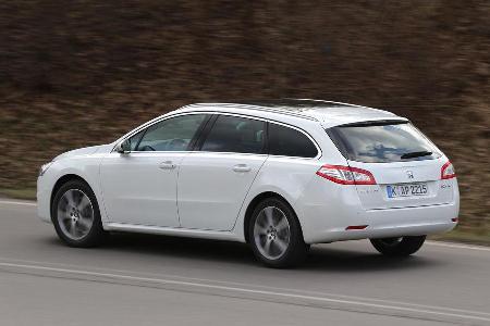 Peugeot 508 SW Blue HDI 180, Heckansicht