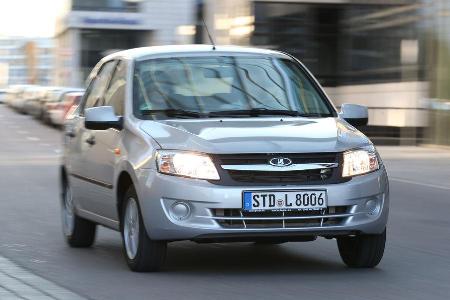 Lada Granta, Frontansicht