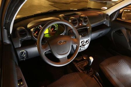 Lada Granta, Cockpit, Lenkrad