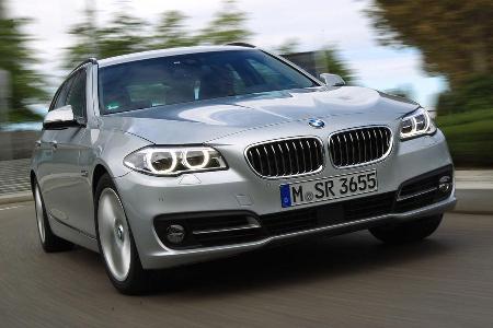 BMW 525d Touring, Frontansicht
