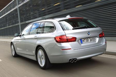 BMW 525d Touring, Heckansicht