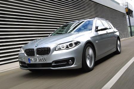 BMW 525d Touring, Frontansicht
