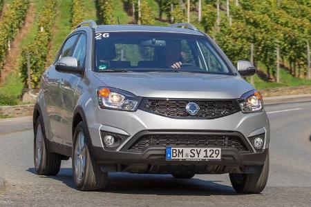 SsangYong Korando e-XDi 200, Frontansicht