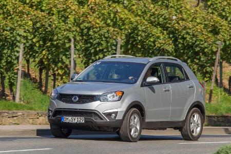 SsangYong Korando e-XDi 200, Frontansicht