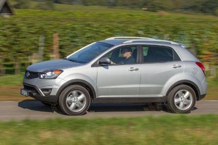 SsangYong Korando e-XDi 200, Seitenansicht