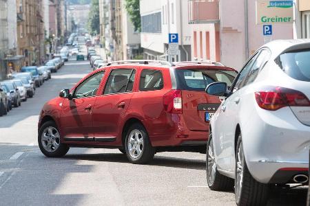 Dacia Logan MCV TCe 90, Einparken