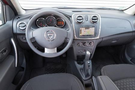 Dacia Logan MCV TCe 90, Cockpit, Lenkrad