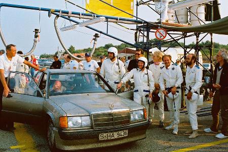 Mercedes 190 E, Nardo, Rekordfahrten