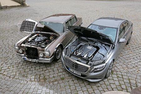 Mercedes 600, S 500, Motorhaube