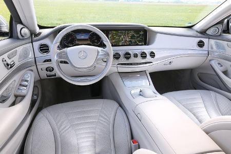 Mercedes S 500 L, Cockpit