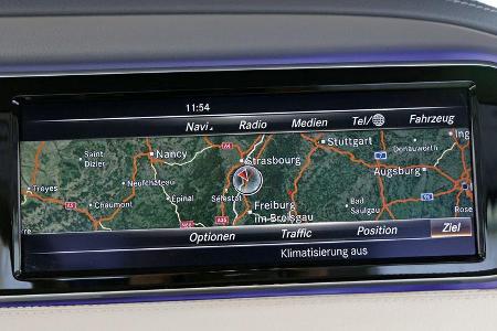 Mercedes S 500 L, Navi