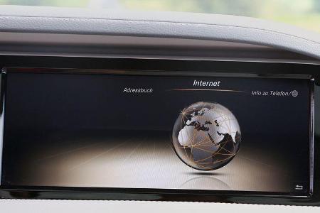 Mercedes S 500 L, Display