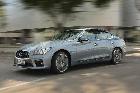Infiniti Q50 3.5 V6 Hybrid, Seitenansicht