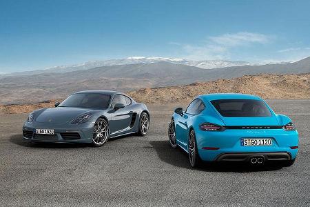 Porsche 718 Cayman Sperrfrist 25.4.2016