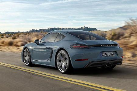 Porsche 718 Cayman Sperrfrist 25.4.2016
