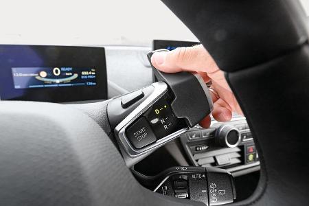 BMW i3, Lenkradschalter