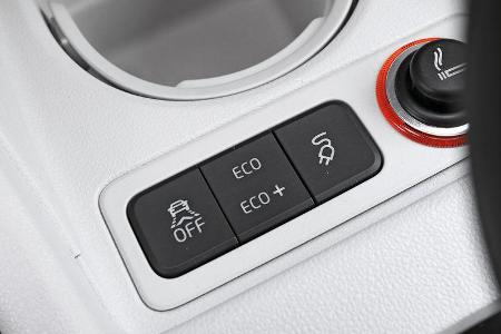 VW E-Up, Bedienelemente