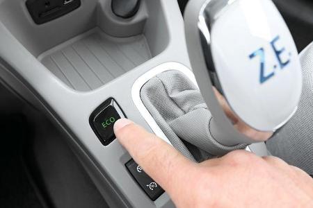 Renault Zoe, Bedienelemente